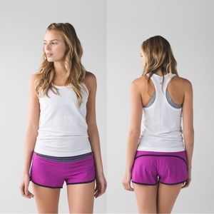 Lululemon Violet Speed Up Shorts 4